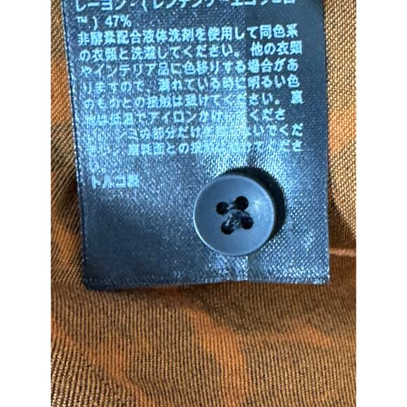 Whistles Dress Womens Small Smudge Animal Frill Sack Leopard Tan Black Mob Wife - Picture 9 of 9